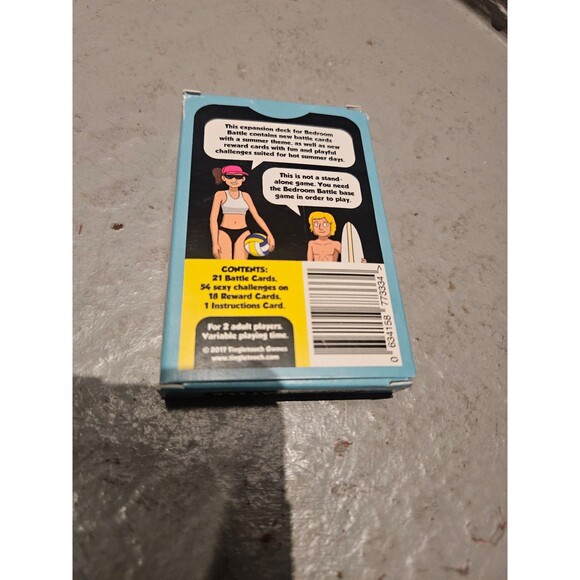 Bedroom Battle Hot Summer Days Expansion Pack Card Games - Picture 2 of 2